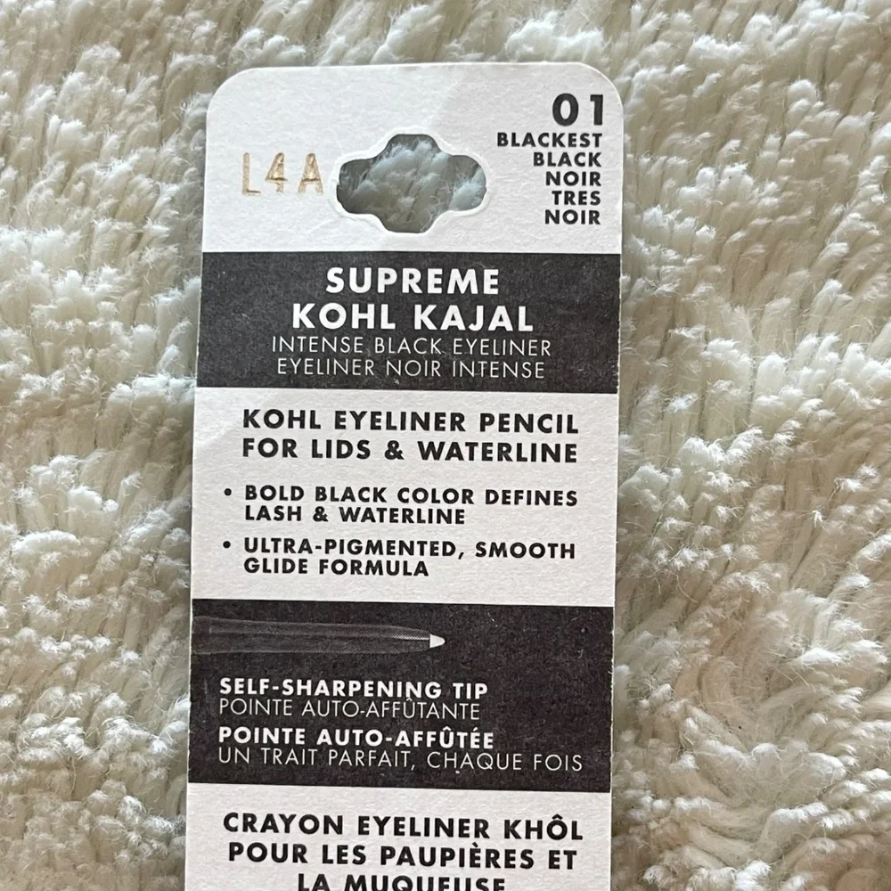Milani Supreme Kohl Eyeliner Pencil-Blackest Black